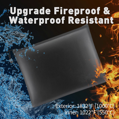 2000   fireproof money bag, fireproof document bag, waterproof and safe cash-