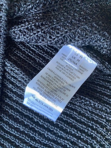 Free People Condado Sweater Top - Size Medium - Black - RRP $50 BNWOT - Picture 6 of 8