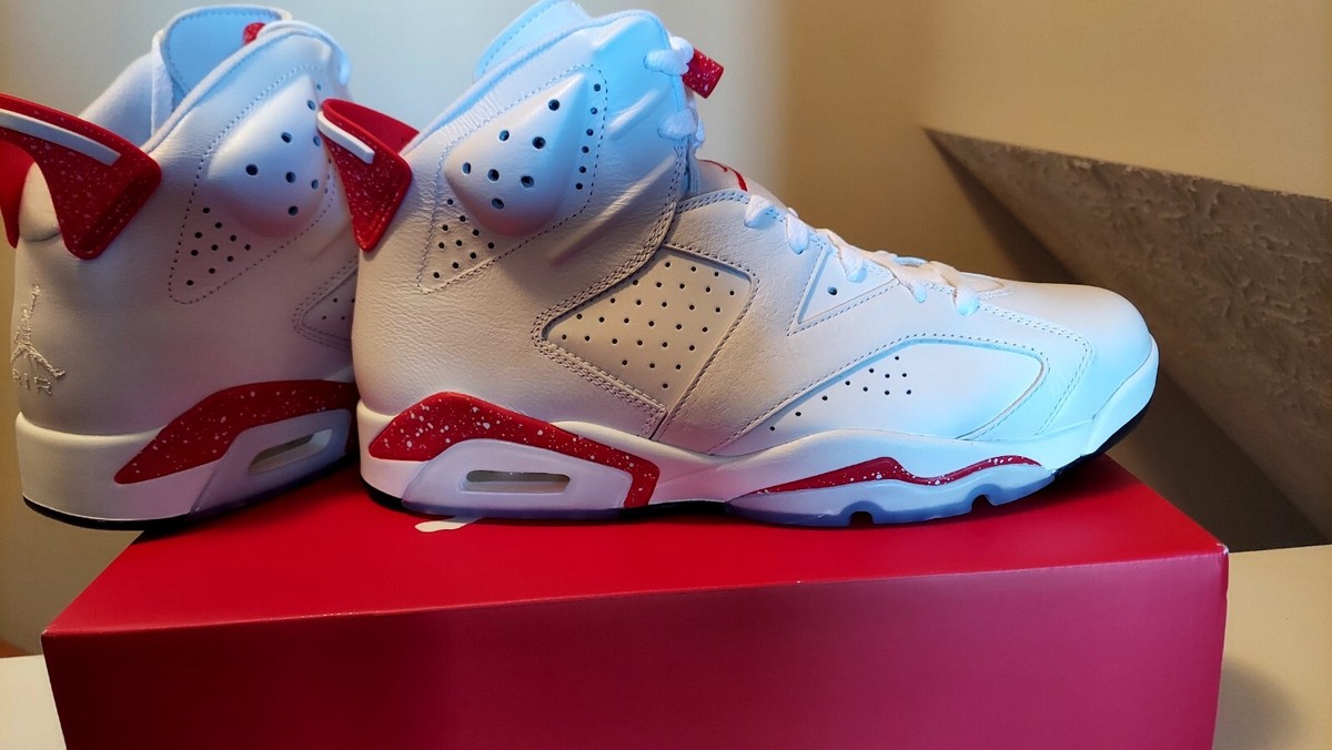 Jordan 6 Retro Red Oreo Size 10.5 CT8529-162 WHITE  display picture 1
