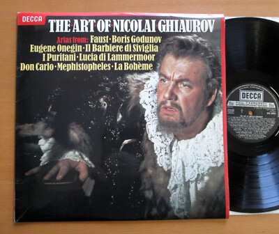 SXL 6859 The Art Of Nicolai Ghiaurov Arias 1979 EXCELLENT Decca + insert