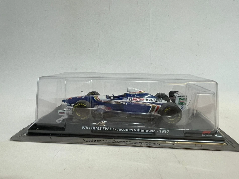 Ixo Williams FW19 #3 Jacques Villeneuve Campeón del Mundo 1997 1/24 LAF1491 Foto 2 de 2