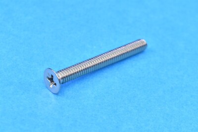 100 McMaster 1-7/16'' Flat Phillips Screw Fastener Stainless Steel 8-32