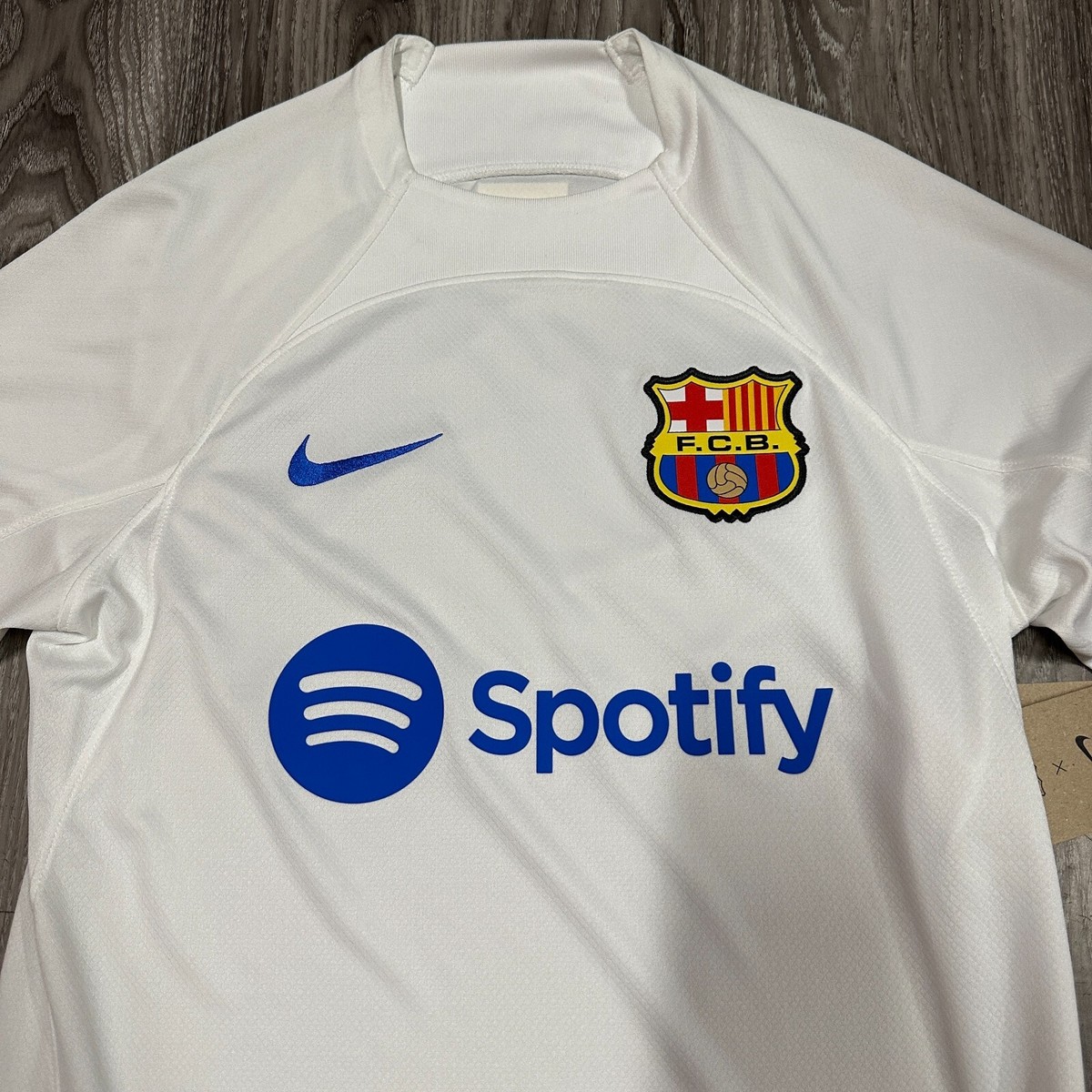 NIKE FC BARCELONA 2023/24 STADIUM AWAY MEN'S DRI-FIT SOCCER