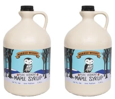 Wholesale Maple Syrup - Two 1 Gallon Jugs of Vermont Maple Syrup - Grade A Amber