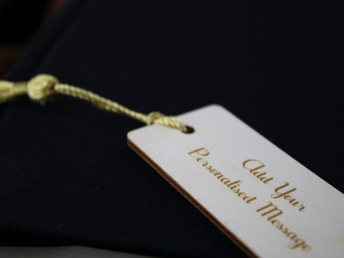 Personalised Wooden Engraved Bookmark for Teacher Gift - Picture 3 of 5