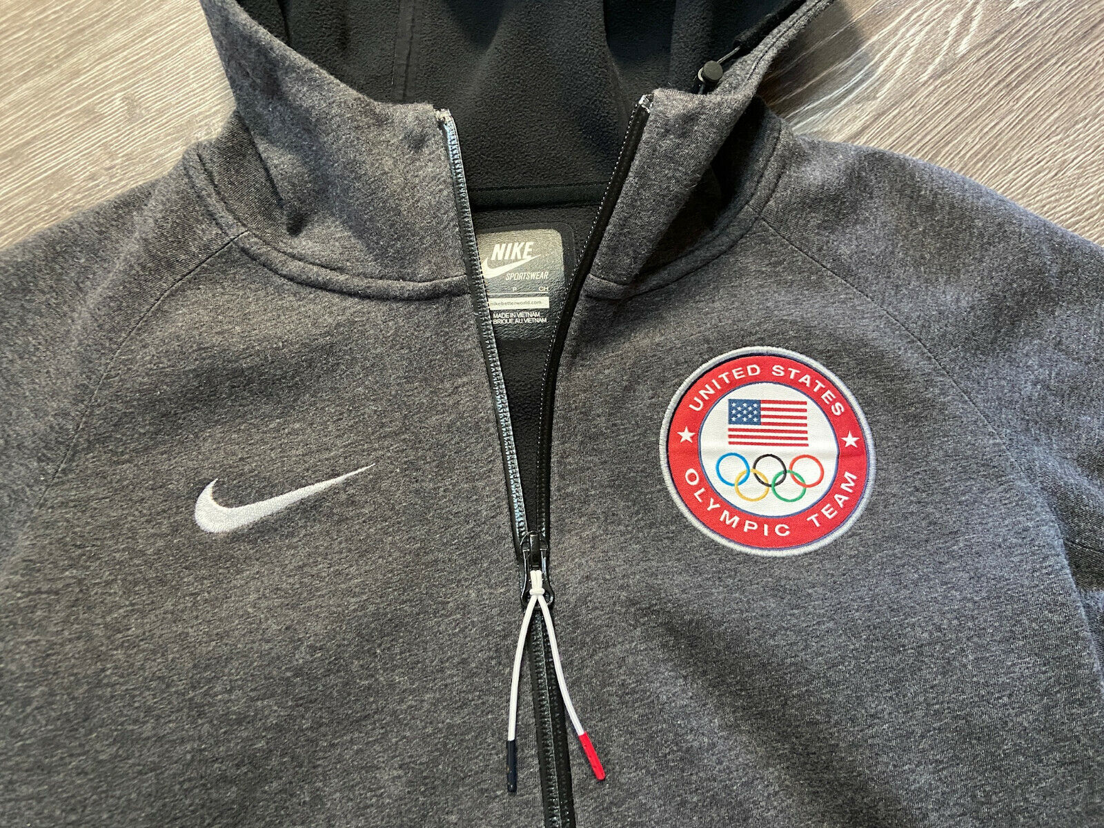 Nike Tech Fleece NSW Team USA Olympic Zip Up Hood… - image 6