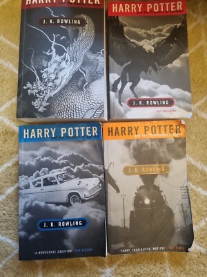 Harry Potter Adult Edition Parerback Set Bundle