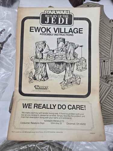Vtg 1983 Star Wars Ewok Village Return Of The Jedi ROTJ Complete NEW OPEN BOX - Picture 19 of 20