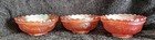 Dugan Stork & Rushes Pattern in Marigold Carnival Glass 4pc Berry Set 1915-22 — photo 7
