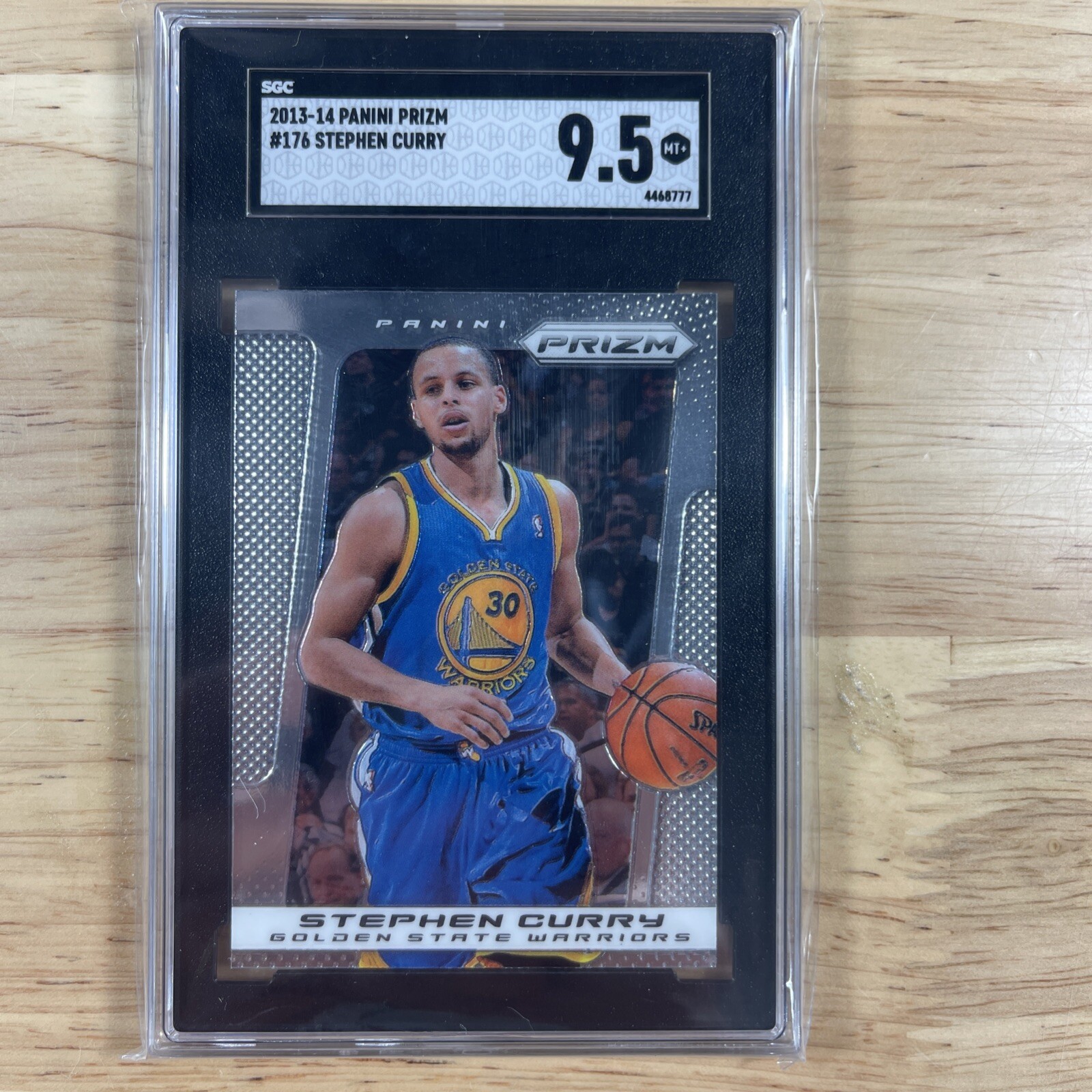 2013-2014 Prizm Stephen Curry #176 SGC 9.5 Golden State Warriors