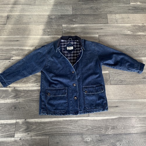 Vintage St Johns Bay Mens Flannel Lined 