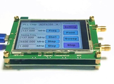 35M-4.4G ADF4351 DDS RF Signal Generator + TFT LCD Development Board STM32F103