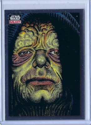 2023 Star Wars Galaxy Chrome #10 THE EMPEROR UP CLOSE E346