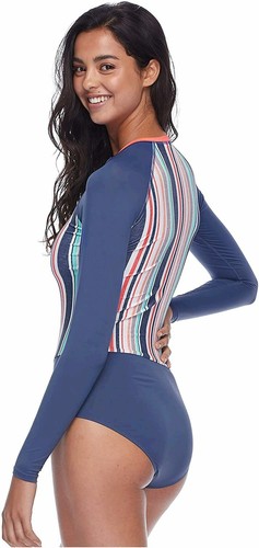 Traje de baño Eidon Suluada Ariya de remo de una pieza cuello con cremallera, manga larga XL (14-16) - Imagen 4 de 6