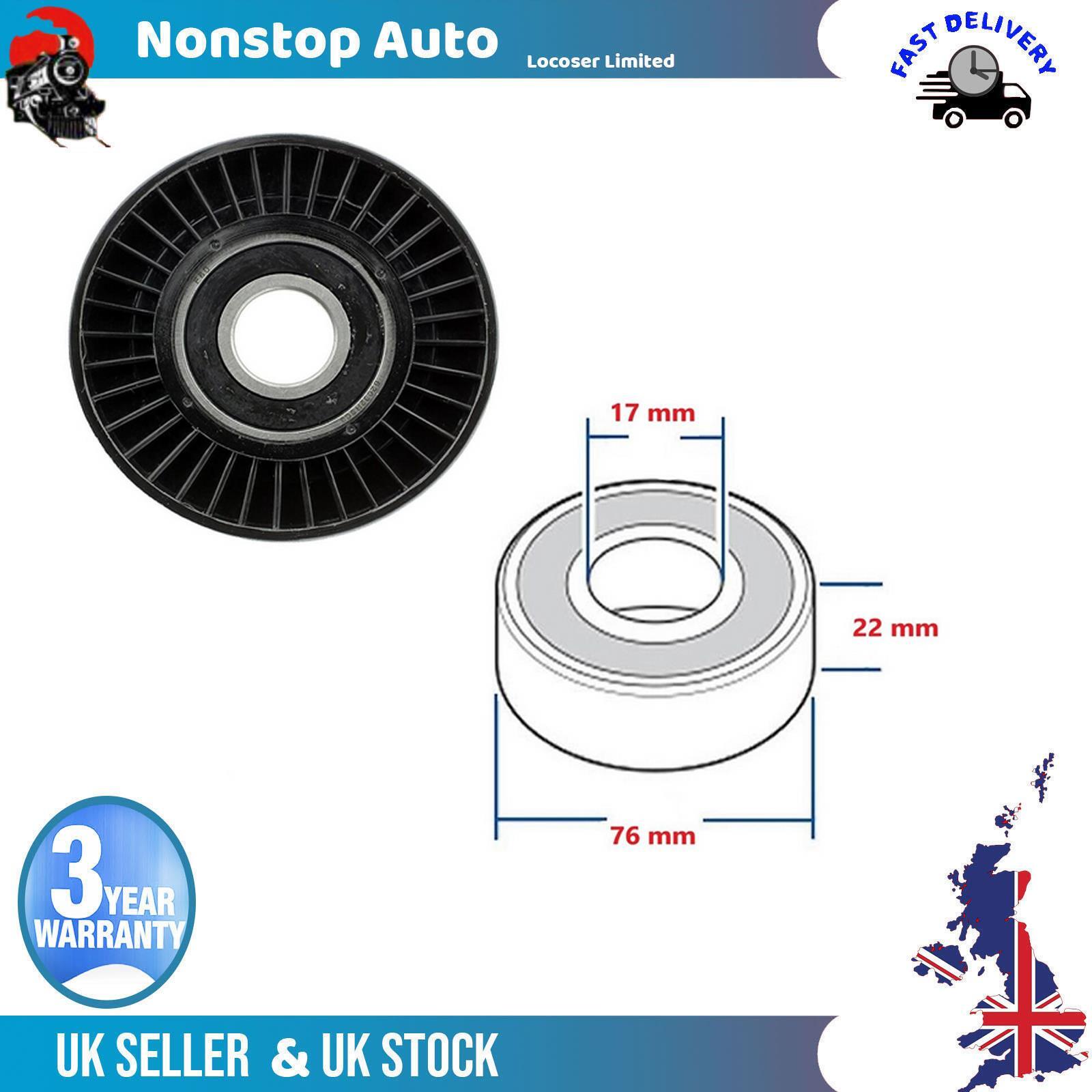 Fan Belt Tensioner Pulley V Ribbed belt Idler For HYUNDAI i10 i i20 I