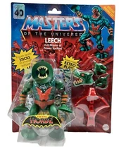 Masters of the Universe LEECH Deluxe Set Heroic Original MOTU  FIREFIGHTER 