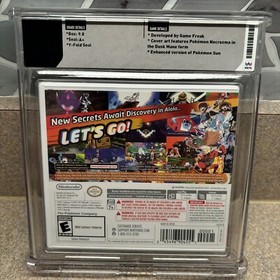 Pokemon Ultra Sun (Nintendo 3DS) - Brand New Sealed - Wata 9.8 A+ (not CGC VGA)