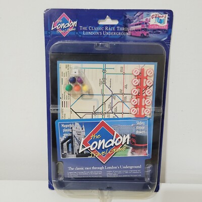The London Travel Game - London Underground Brettspiel - Toy Brokers - 1999