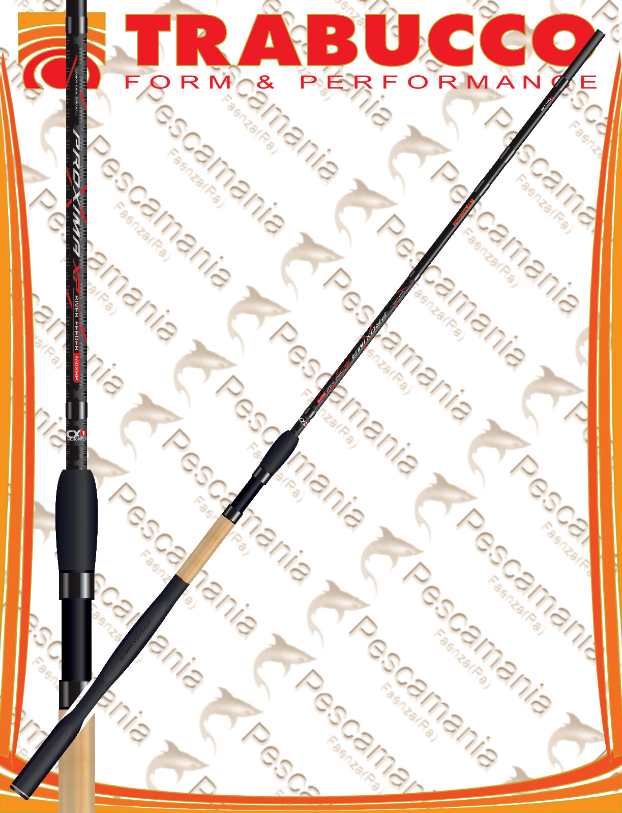 Canna Feeder Trabucco PROXIMA XP RIVER FEEDER 14’ (4.20) 200 g