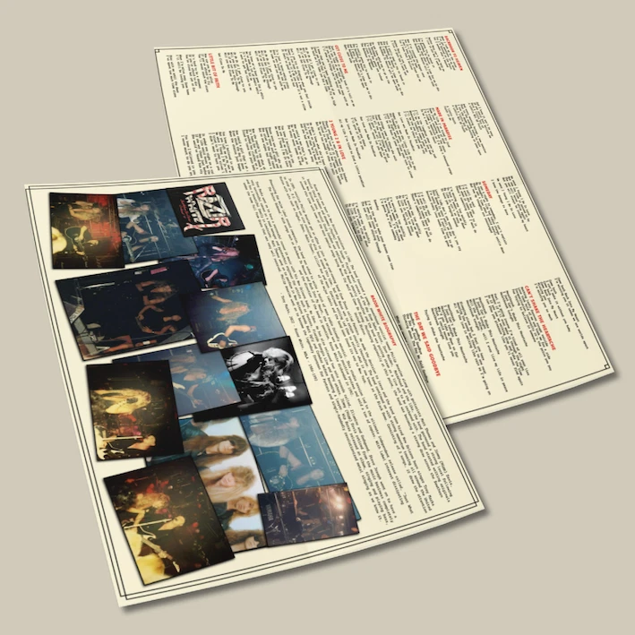 RAZOR WHITE - Just What The Doctor Ordered (LIM.100 ORANGE VINYL*US METAL 1991) - Bild 2 von 2