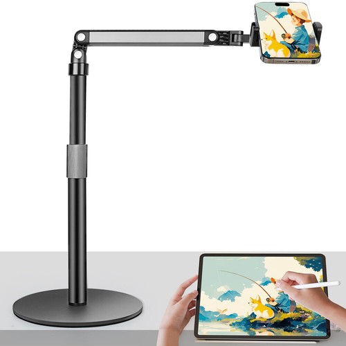 360 Grad Handyhalterung Tisch Ständer Halter Halterung Handy Smartphone Tablet - Bild 15 von 16