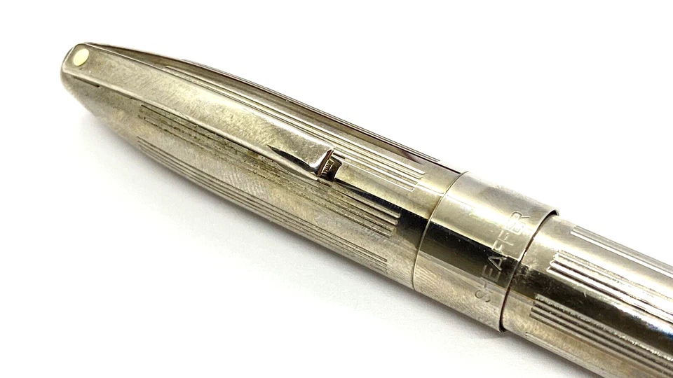 BOLÍGRAFO SHEAFFER LEGACY Heritage en placa de paladio en caja hecho en ee. uu. Foto 3 de 4