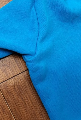 Original Hoodsbee Blue Shark Friend Hoodie Größe 3T durchgehender Reißverschluss lustiges Gesichtsmonster - Bild 7 von 12