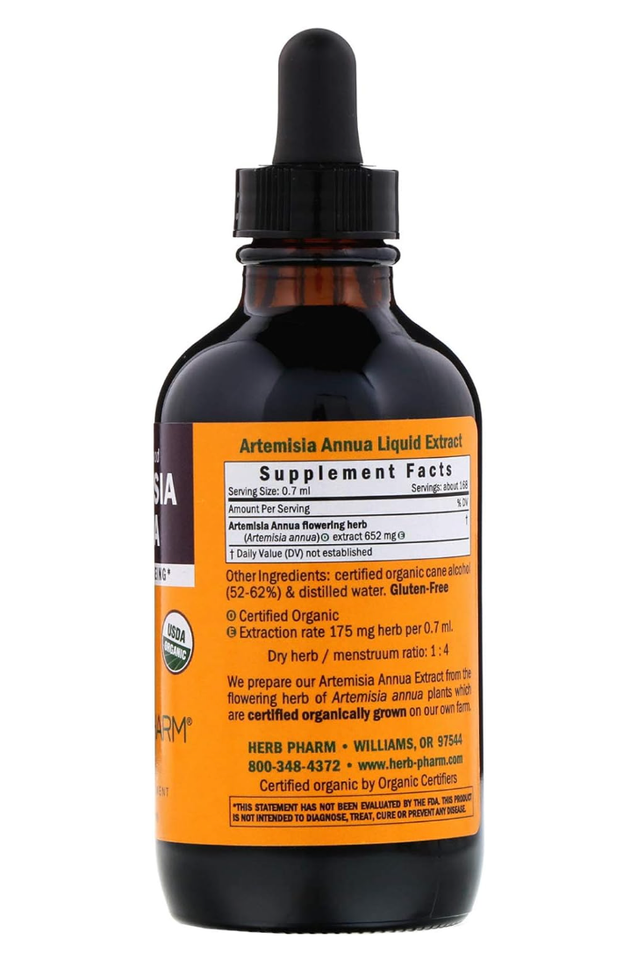 Herb Pharm Certified Organic Artemisia Annua (Sweet Annie) Liquid