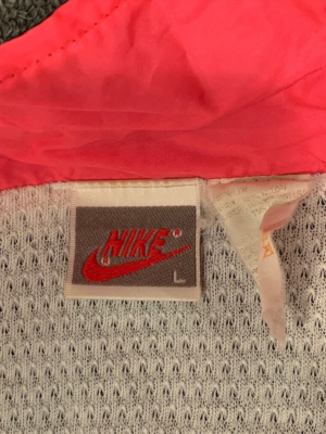 Vintage Nike Windbreaker Light Jacket Sz L Gray label RN 56323