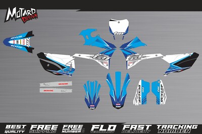 Graphics kit for TM Racing 2 Stroke 2022 2023 MX and EN Decals Stickers Decor