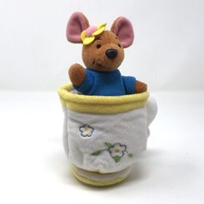 DISNEY STORE WINNIE THE POOH'S ROO IN A TEACUP PLUSH ANIMAL