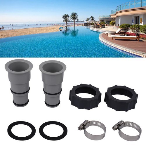 Threaded to Clamp Style Hose Adapter for Intex Pool with 1.5 and 1.25-Inch Hoses - Picture 10 of 48