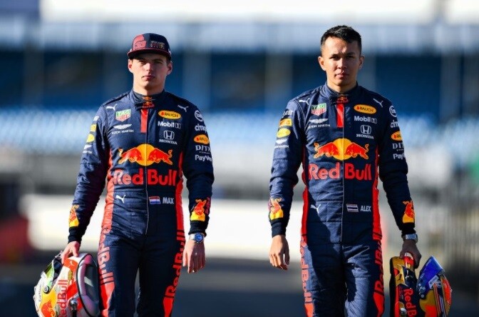 Aston Martin Redbull Racing F1 Team Motorsport Navy Lanyard