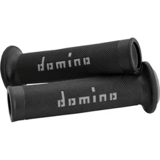 Domino Black/Gray Dual Compound MotoGP Grips | A01041C5240