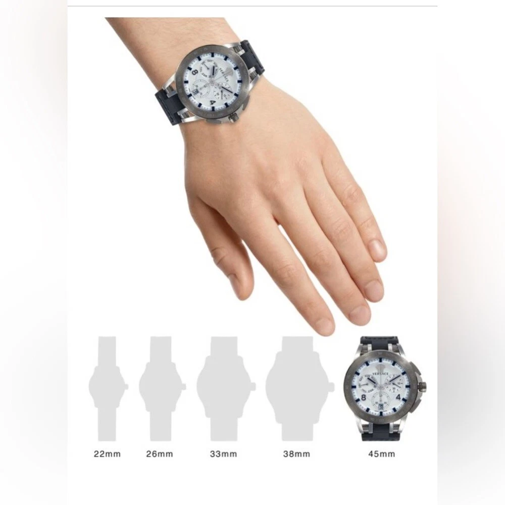 Orologio Versace Sport Tech Cinturino Acciaio Inox e Silicone