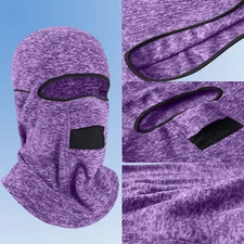 Winter Ski Mask Balaclava Fleece Thermal Breathable Full Face Mask for Men Women