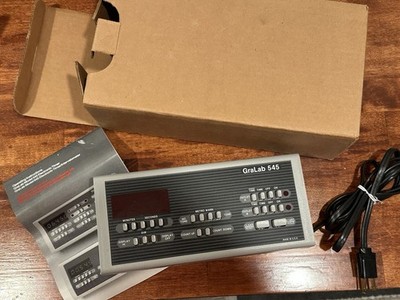 GRALAB 545 DARKROOM PHOTOGRAPHY DEVELOPING TIMER, Instructions and Box
