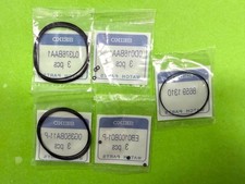 Seiko SNJ025 SNJ035 SNJ037 Glass,Crown,Bezel,Back & Button Gasket Loose 1 Pc Set