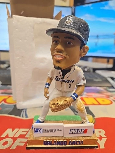 2016 Success Promotions Orlando Arcia Shuckers Bobblehead New With Box