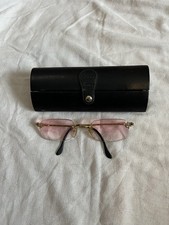 Lunettes Fred Fidji Vintage Plaqué Or 52-135