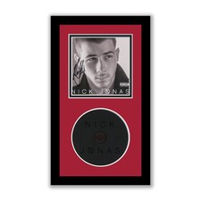 Nick Jonas Autographed Signed Framed CD Self-Titled Jonas Brothers ACOA