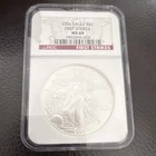 U.S. Mint 2006 American Silver Eagle $1 1 oz Silver NGC MS69 First Strikes