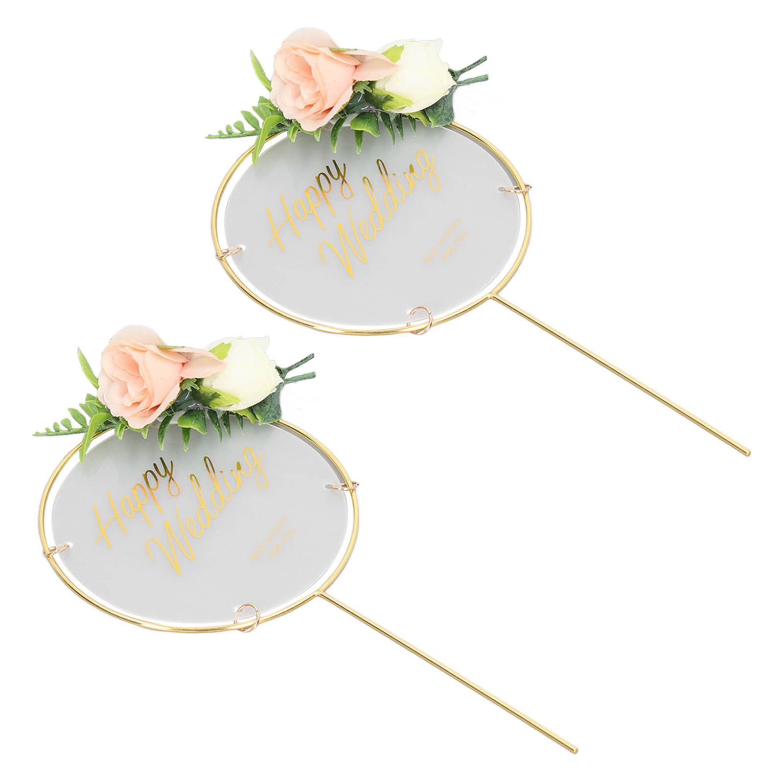 Wedding Cake Toppers Round Exquisite Beautiful Safe Wedding Cake Inserts For
