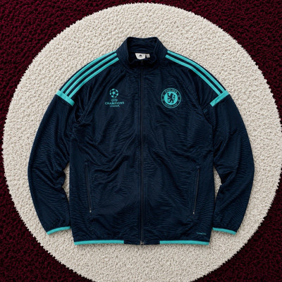 ORIGINAL SELTENE Chelsea FC Trainingsjacke UCL Final Berlin 2015 Adidas