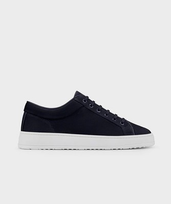 ETQ Amsterdam Navy Nubuk Sneaker Blueberry Sneaker EU46 UK12 US13 RPR 269