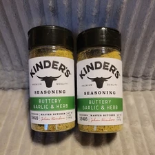 Kinder'S Buttery Garlic & Herb Seasoning, 2-5oz.