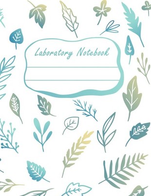 Laboratory Notebook: Modern Lab Notebook for Researchers, 105 pages, 8.5 x 11 in