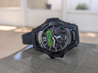 G Shock Casio Watch  GRB100-1A3  Mens Gravity Master Aviation
