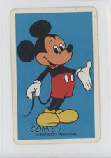 1980s Disney Mickey Mouse Playing Cards Blue Back Mickey Mouse KS 1d72