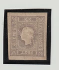 AUSTRIA 1858 newspaper stamp (1,05 K.) lilac, Sc. P6 mh,